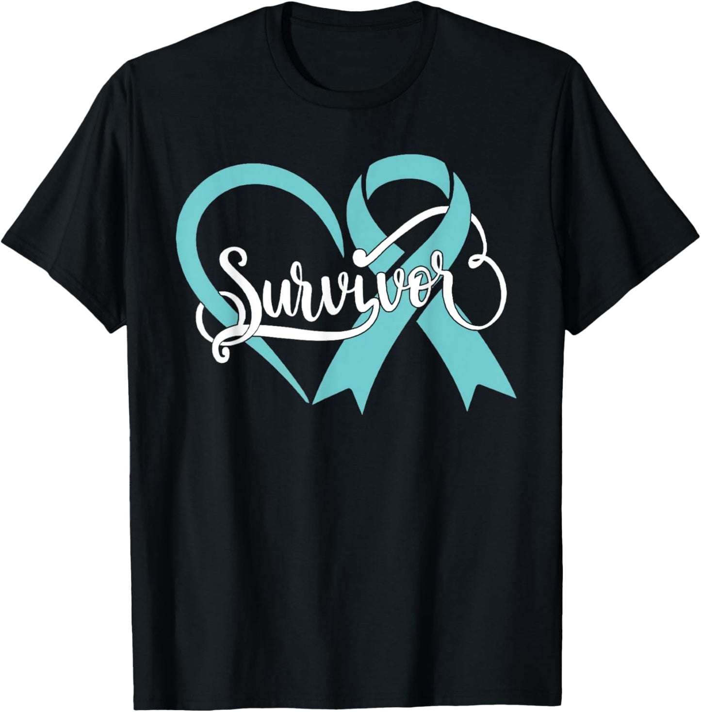I'm Survivor Teal Ribbon Cervical Cancer Awareness Month T-Shirt