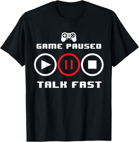 Funny Video Game For Men Women Video Gaming Player Gamer T-Shirt