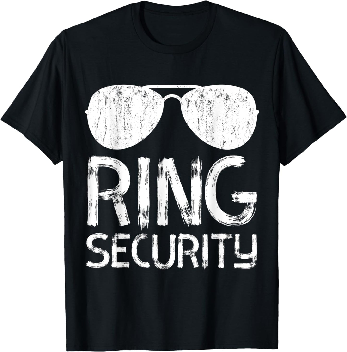 Ring Security Ring Bearer Boys Wedding Party T-Shirt