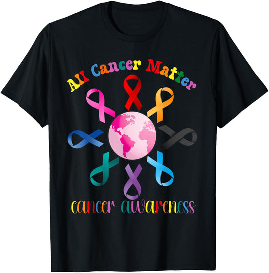 All Cancer Matters Cancer Awareness family fight matching T-Shirt