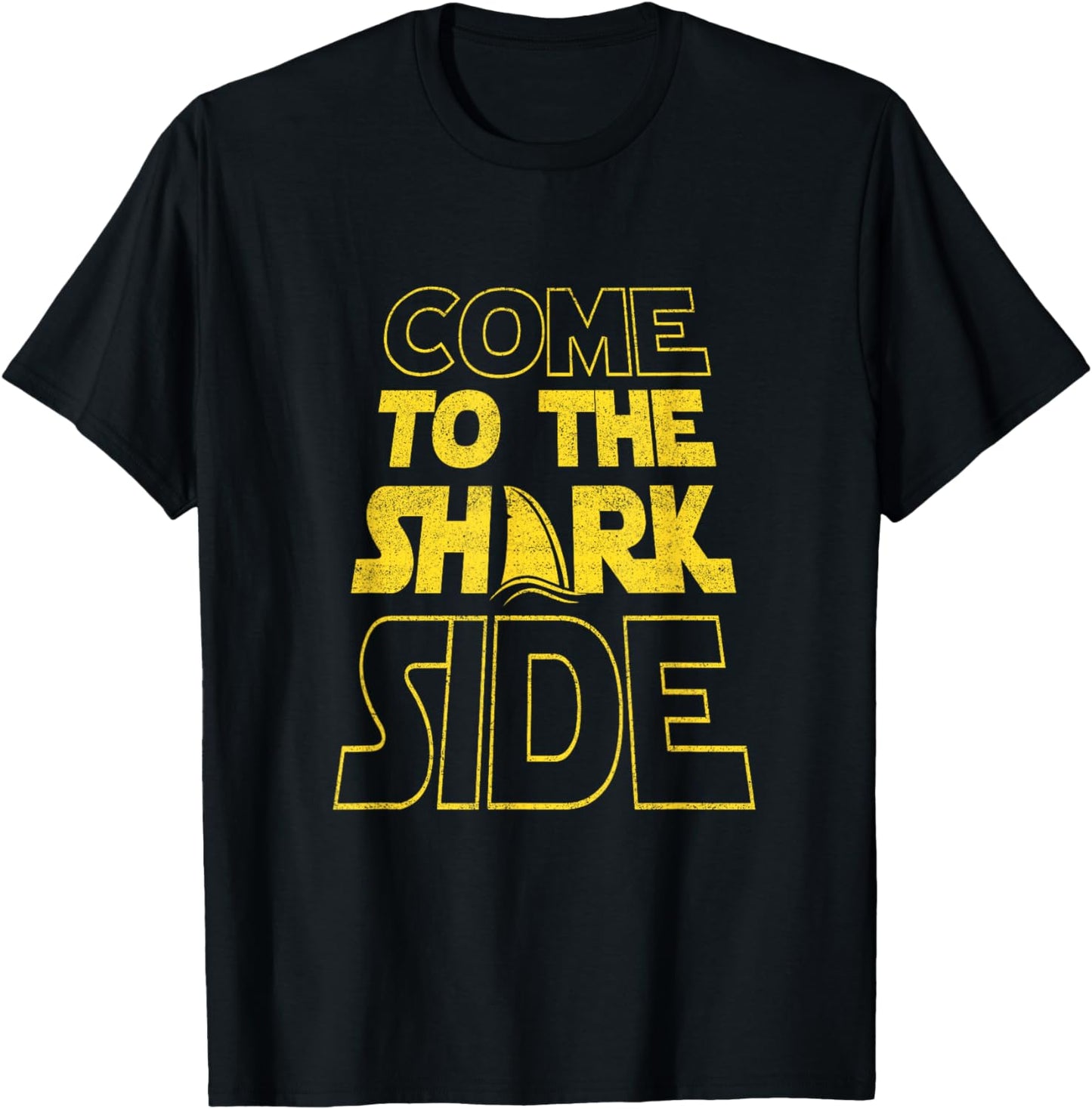 Come To The Shark Side Funny T-Shirt Movie Joke Poster