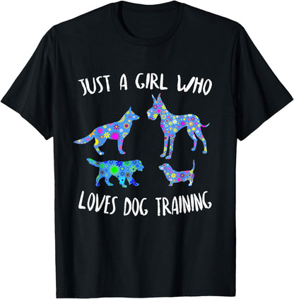 Fun Cute Dog Training Trainer T-Shirt