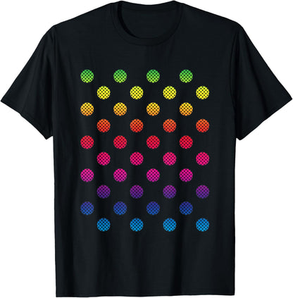 September 15th dot day multicolor rainbow polka dot T-Shirt