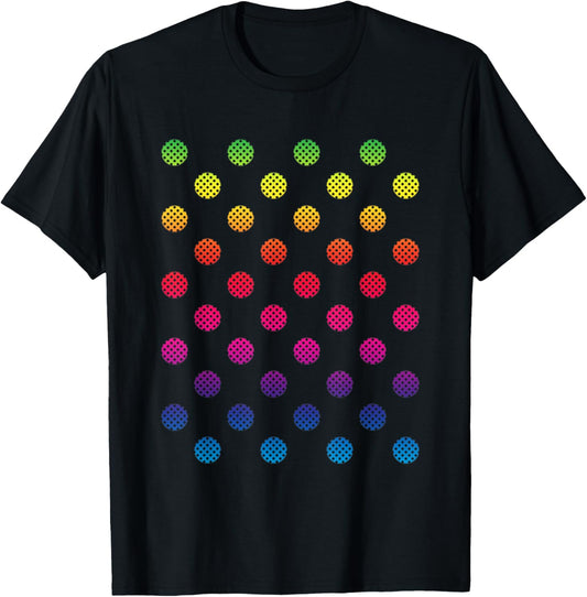 September 15th dot day multicolor rainbow polka dot T-Shirt