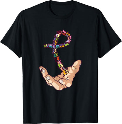 All Cancer Matters Awareness Day Ribbons T-Shirt
