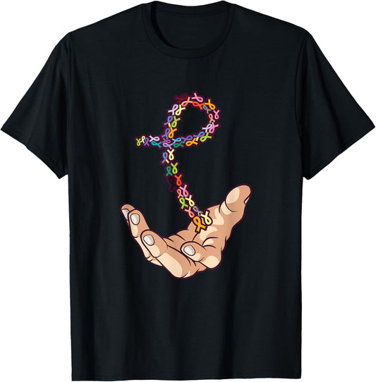 All Cancer Matters Awareness Day Ribbons T-Shirt