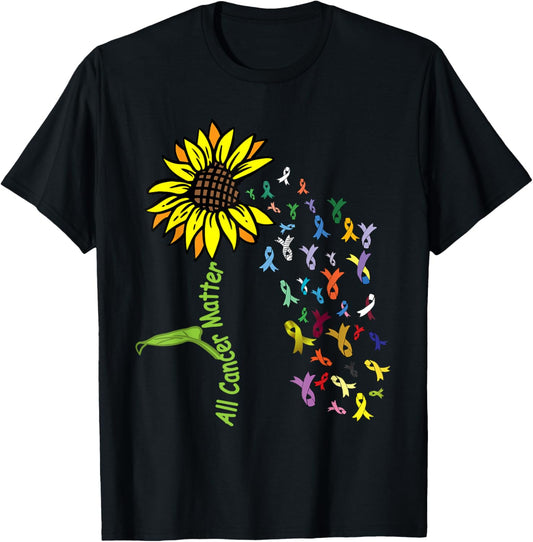 All Cancer Matters Awareness Day Ribbon T-Shirt