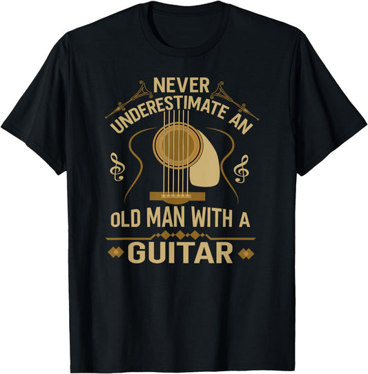 Never underestimate an old man with a T-Shirt