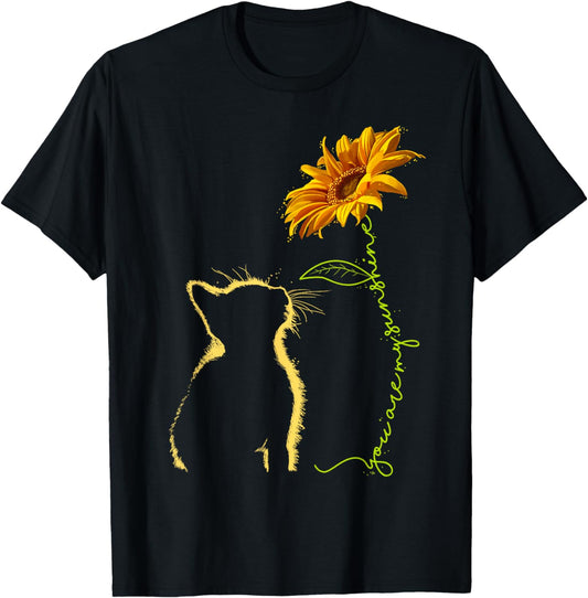 Cat You Are My Sunshine T-Shirt Cats Tee Shirt Gifts T-Shirt