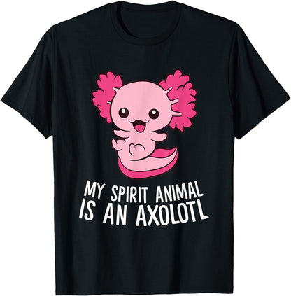 Cute Pet Axolotl My Spirit Animal Is An Axolotl T-Shirt