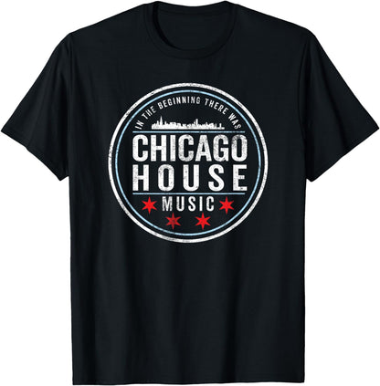 Chicago House Music - EDM DJ Vintage T-Shirt