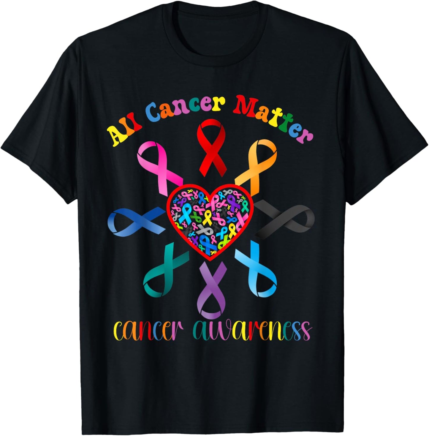 All Cancer Matters Cancer Awareness family fight matching T-Shirt