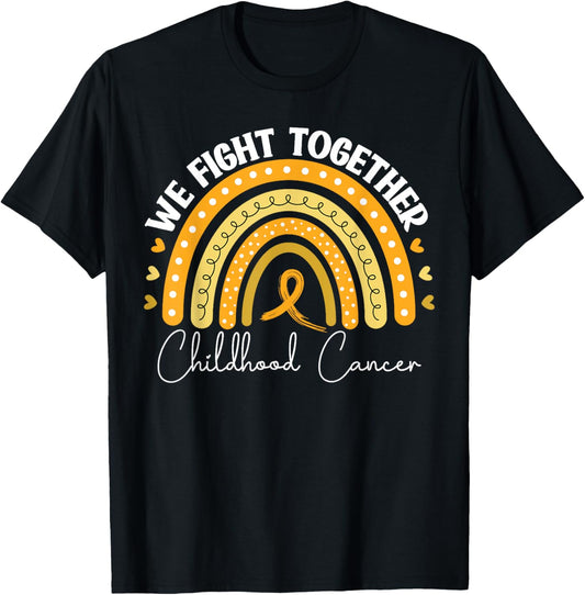 Childhood Cancer Awareness Gold Ribbon T-Shirt