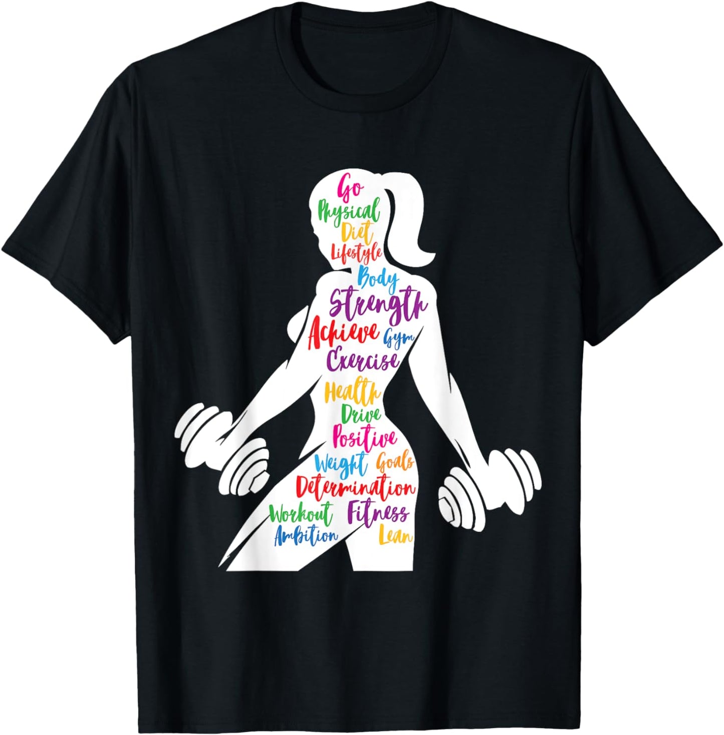 Women Gym Motivation Workout Motivational Fitness Lover Gift T-Shirt