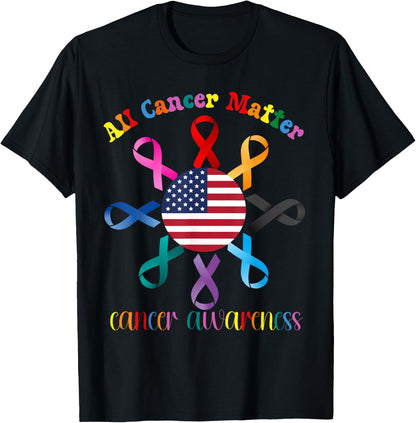All Cancer Matters Cancer Awareness family fight matching T-Shirt