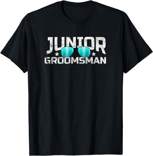 Jr Groomsmen Gifts Shades Wedding Party T-Shirt