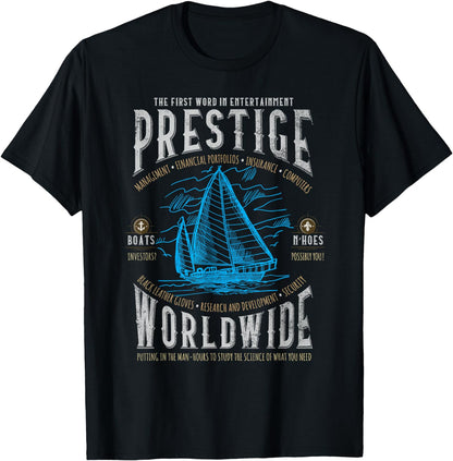 Prestige Worldwide Funny Step Brothers Boats Graphic T-Shirt