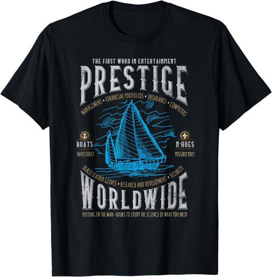 Prestige Worldwide Funny Step Brothers Boats Graphic T-Shirt