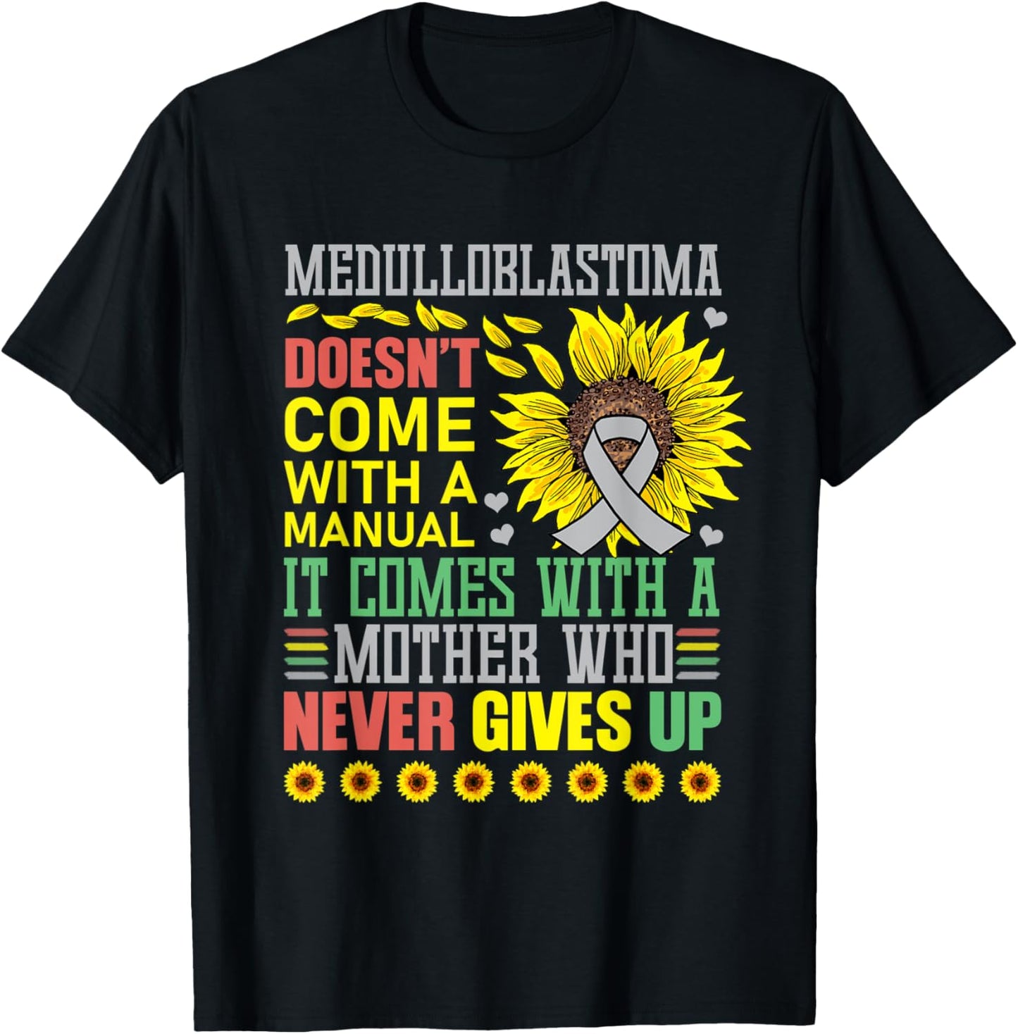 Medulloblastoma Awareness Warrior Supporter T-Shirt