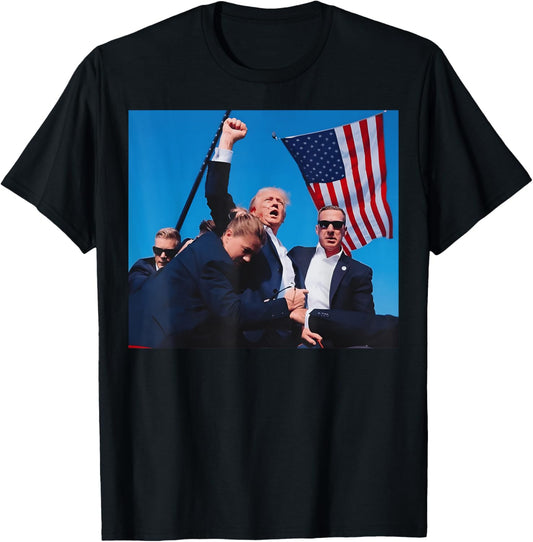 Donald Trump 2024 Survived Shot At Election Rally T-Shirt