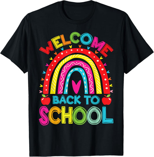 Back To School Shirt Teacher Students First Day Of School T-Shirt