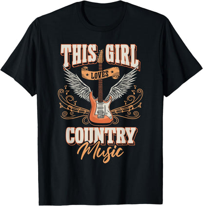 Western | Country | Guitar | Country Music T-Shirt