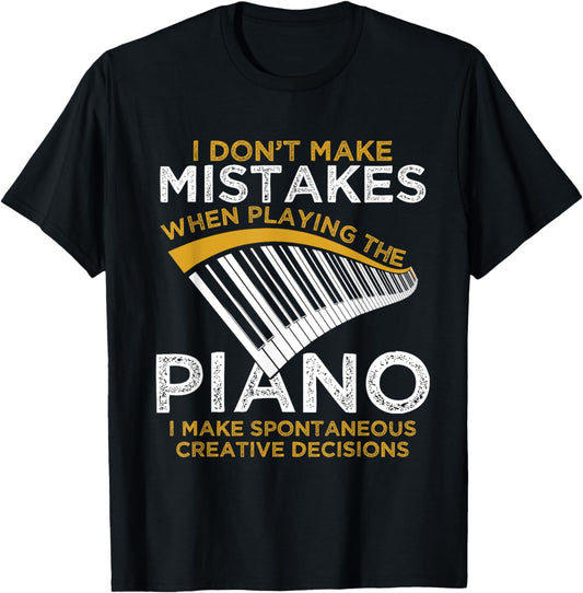 Keyboard Pianist Gifts Music Musician Piano T-Shirt