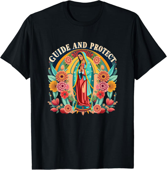 Virgin Mary Our Lady of Guadalupe Catholic Saint T-Shirt