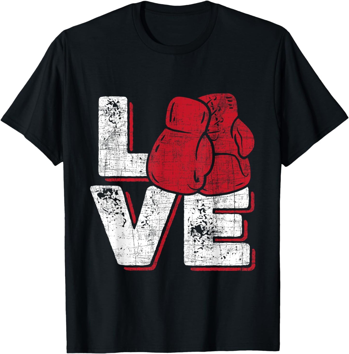 Love - Kickboxer Kickboxing Fitness Workout Martial Arts T-Shirt