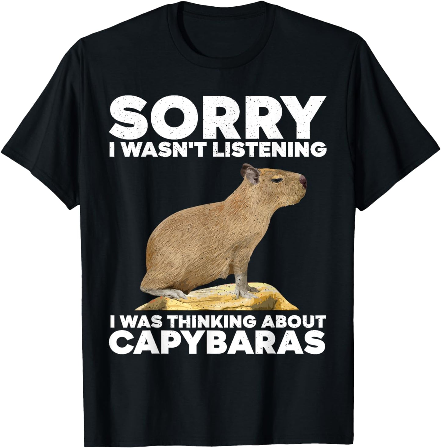 Best Capybara Design For Men Women Kids Pet Rodent Capybara T-Shirt