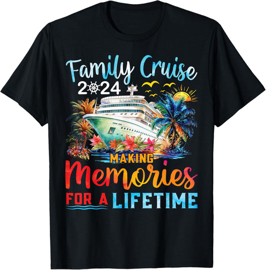 Family Cruise 2024 Family Matching Cruise Vacation Party T-Shirt