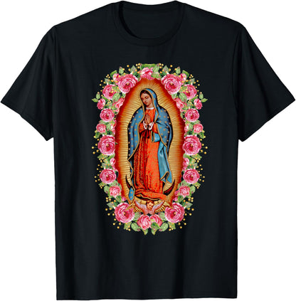 Our Lady Virgen De Guadalupe Virgin Mary T-Shirt