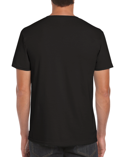 Ok I Pull Up" Capybara Black T-Shirt - Classic Fit, Crew Neck, Cap Sleeve