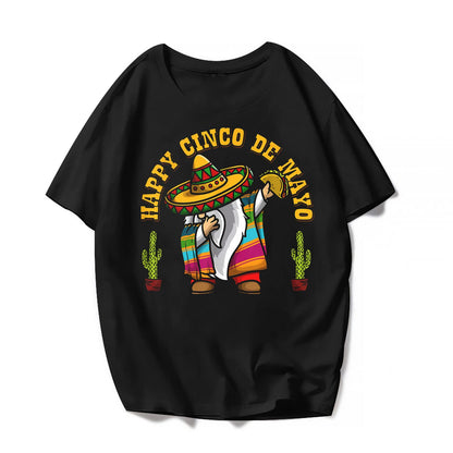 Happy Cinco De Mayo T-Shirt Skull Guitar Tee - Festival Graphics