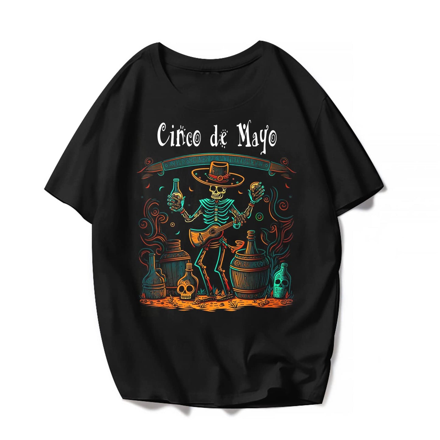 Cinco De Mayo Fiesta T-Shirt - Festival Graphics