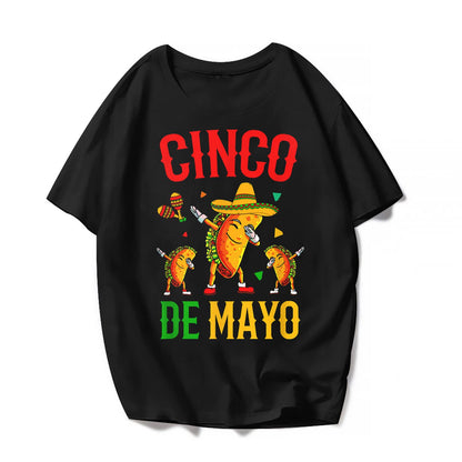 Happy Cinco De Mayo T-Shirt Skull Guitar Tee - Festival Graphics