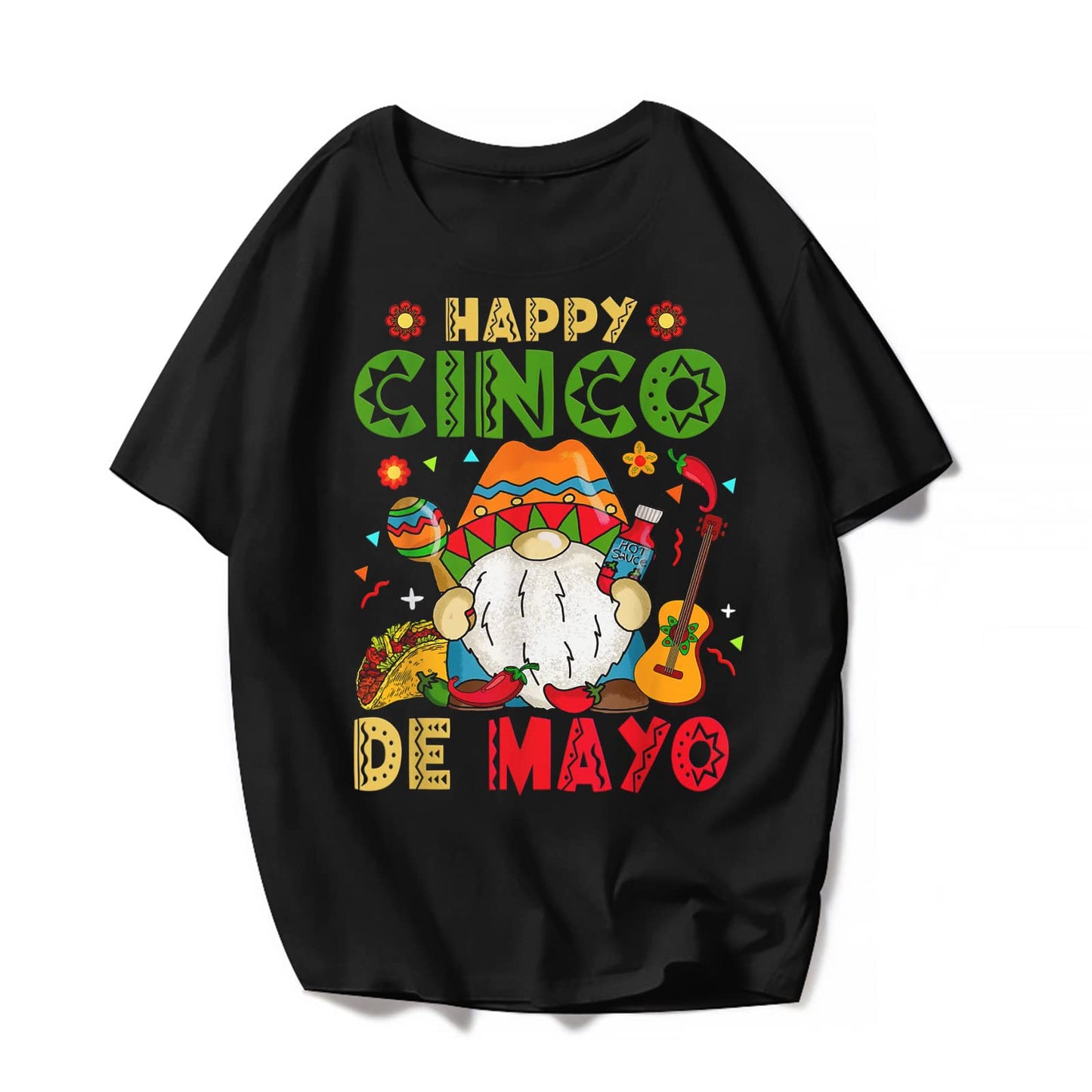 Cinco De Mayo Chili Tee - Retro Festival Graphics