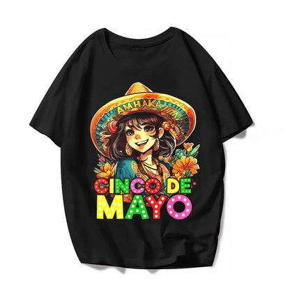 Happy Cinco De Mayo T-Shirt Skull Guitar Tee - Festival Graphics