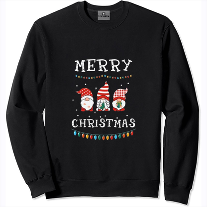 Christmas Sweatshirt - Santa Claus Cartoon Festive & Comfy Unisex