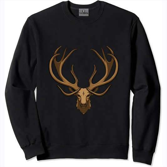 Christmas Sweatshirt - Antler pattern for Everyone